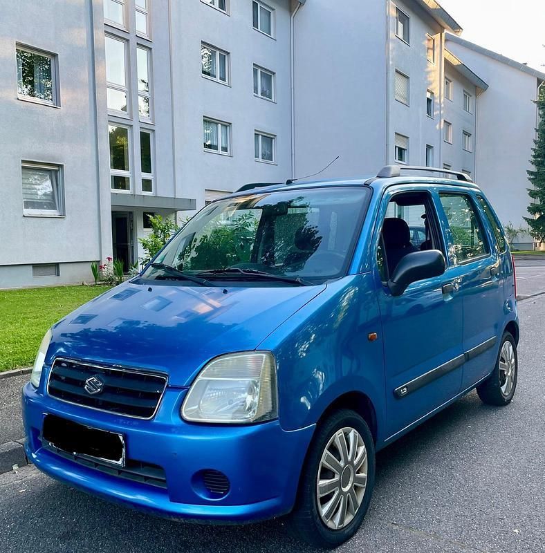 Blau Gebraucht 2004 Suzuki Wagon R+ Kombi | 1.350 € (Fairer Preis) - Bild 1/4