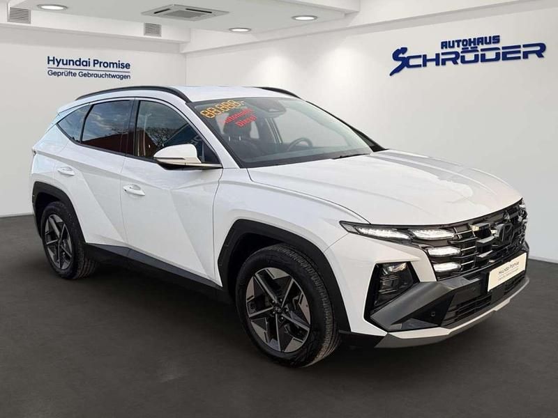 Gebraucht Hyundai Tucson Trend 136 PS (100 kW) 2024 Weiss SUV