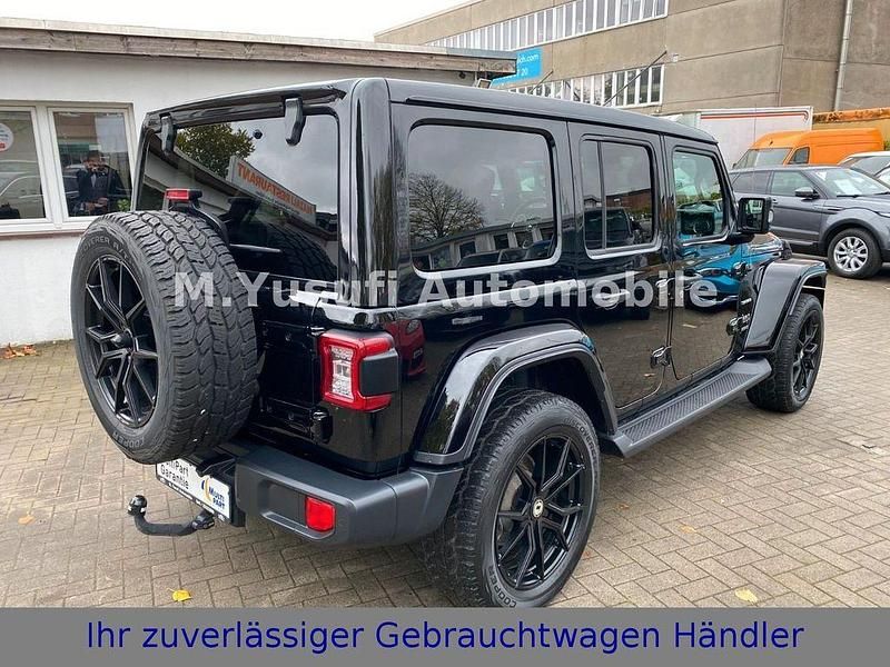 Gebraucht Jeep Wrangler Sahara 200 PS (147 kW) 2021 Schwarz SUV