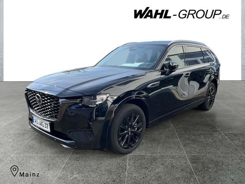 Schwarz Gebraucht 2025 Mazda CX-80 Homura-Line SUV | 58.985 € (Fairer Preis) - Bild 1/4