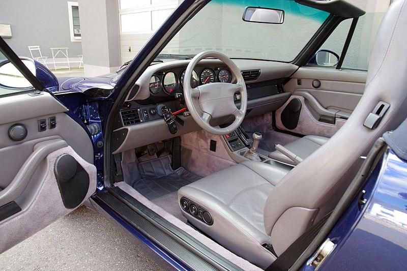 Gebraucht Porsche 993 272 PS (200 kW) 1995 Irisblau Cabrio
