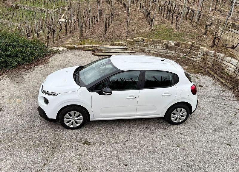 Gebraucht Citroën C3 Feel 82 PS (60 kW) 2019 Weiß Kleinwagen