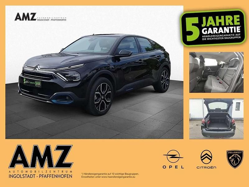 Perlanera schwarz Gebraucht 2022 Citroën e-C4 Feel Limousine | 15.990 € (Guter Preis) - Bild 1/4