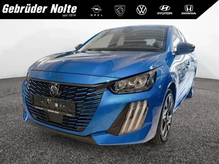 Blau Neu 2025 Peugeot 208 Allure Kleinwagen | 26.490 € (Fairer Preis) - Bild 1/4