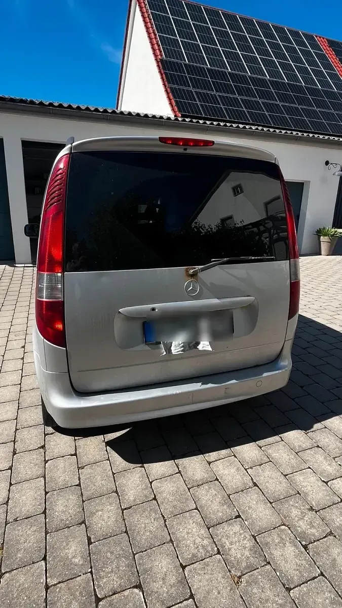 Gebraucht Mercedes Vaneo 125 PS (91 kW) 2005 Silber Van / Kleinbus