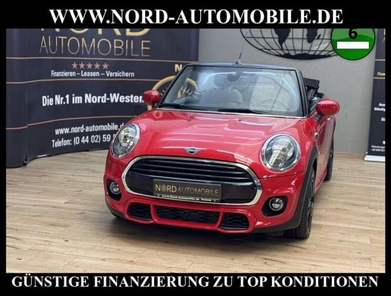 Rot Gebraucht 2021 Mini John Cooper Works Cabriolet Cabrio | 19.890 € (Superpreis) - Bild 1/3