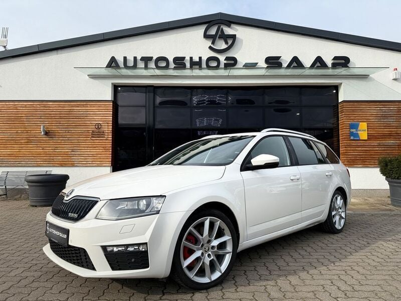 Weiß Gebraucht 2014 Skoda Octavia RS Kombi | 10.990 € (Fairer Preis) - Bild 1/4