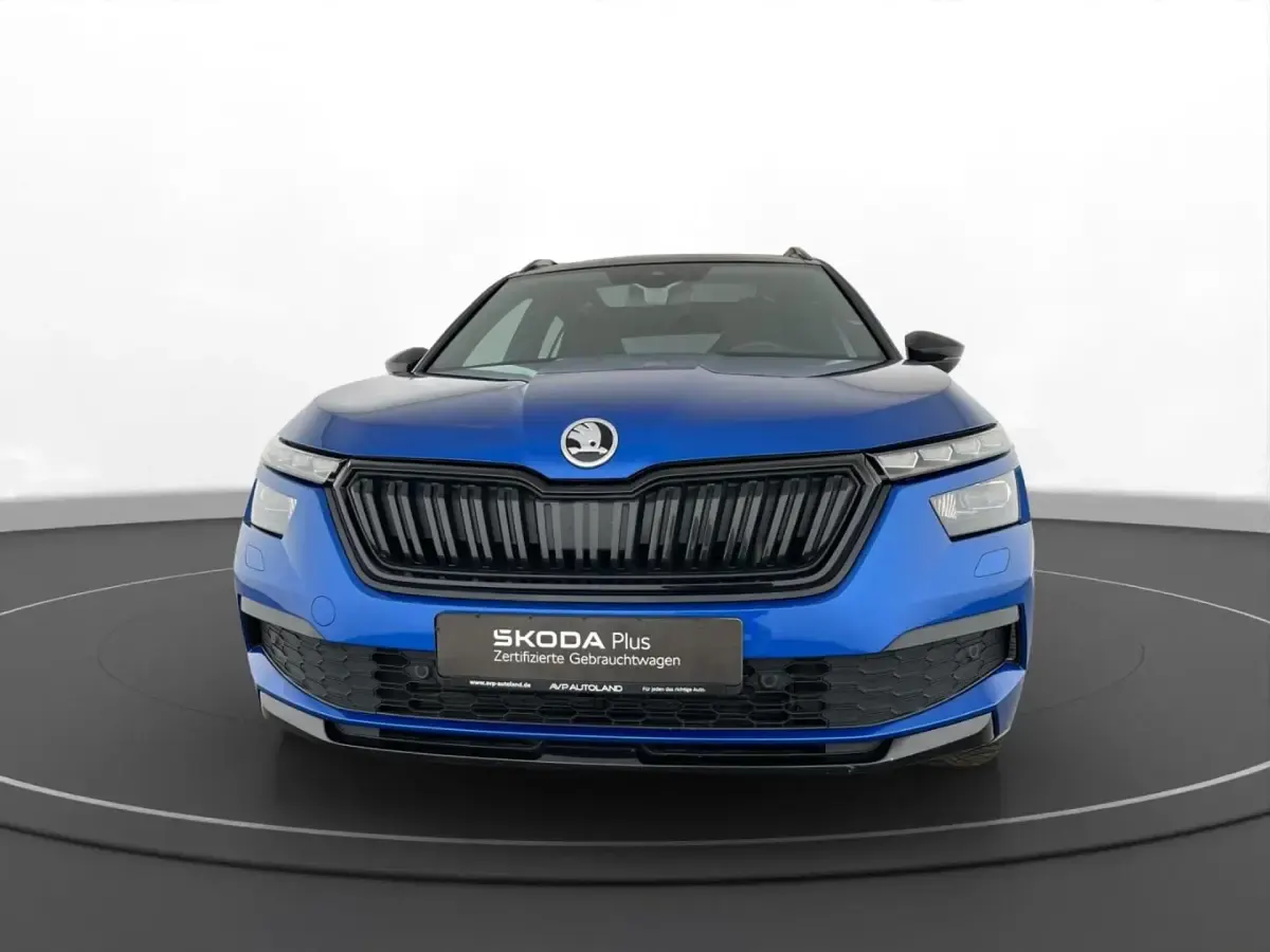 Gebraucht Skoda Kamiq Monte Carlo 110 PS (80 kW) 2022 Raceblau metallic SUV