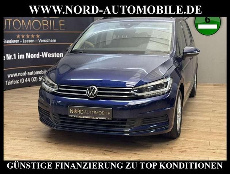 Blau Gebraucht 2020 VW Touran Comfortline Van / Kleinbus | 22.900 € (Fairer Preis) - Bild 1/3