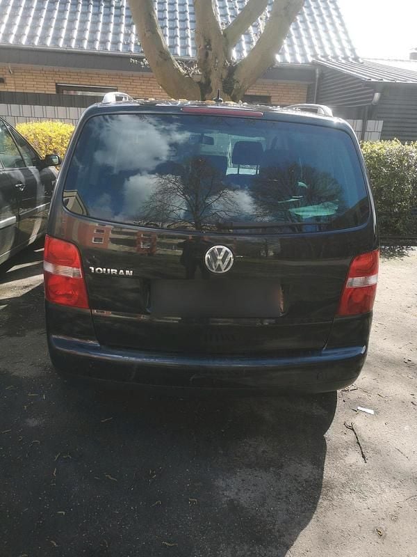 Gebraucht VW Touran 120 PS (88 kW) 2006 Schwarz Van / Kleinbus