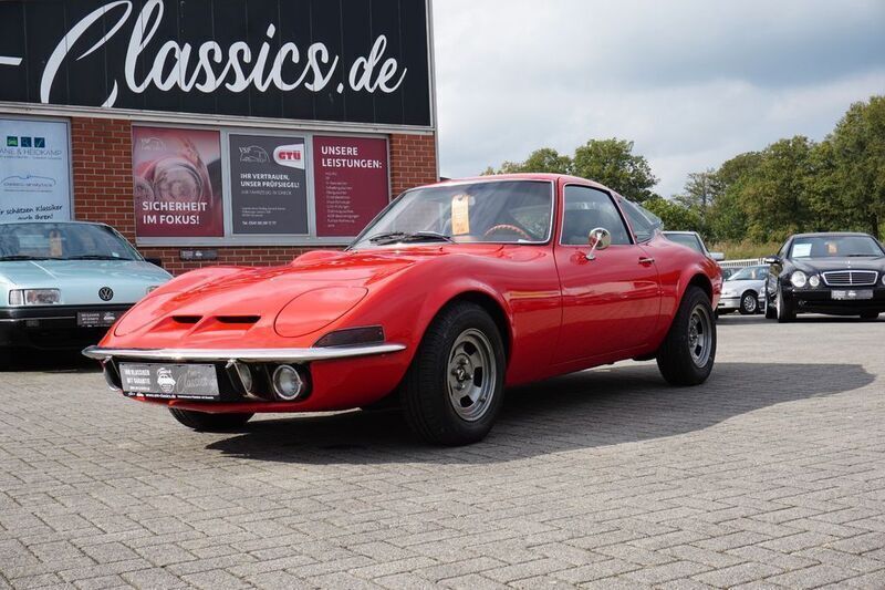 Rot Gebraucht 1973 Opel GT Coupé | 35.890 € - Bild 1/4