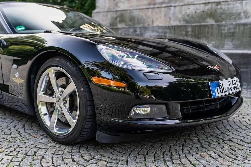 Schwarz Gebraucht 2008 Corvette C6 Coupé | 30.000 € - Bild 1/4