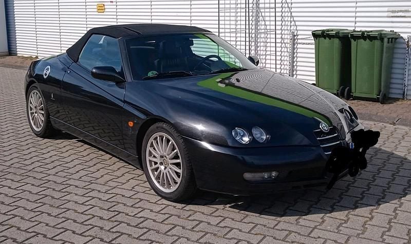 Schwarz Gebraucht 2004 Alfa Romeo Spider Cabrio | 6.250 € (Guter Preis) - Bild 1/4