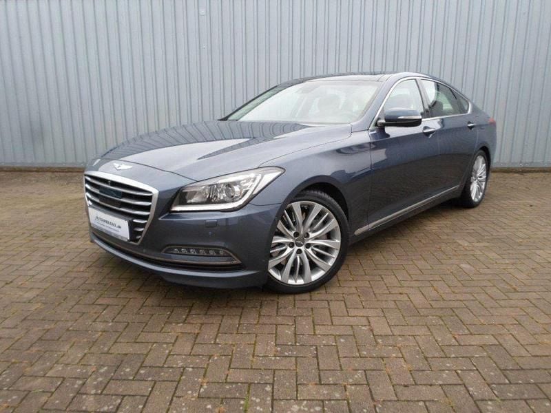 Blau Gebraucht 2014 Hyundai Genesis Limousine | 13.990 € (Guter Preis) - Bild 1/4