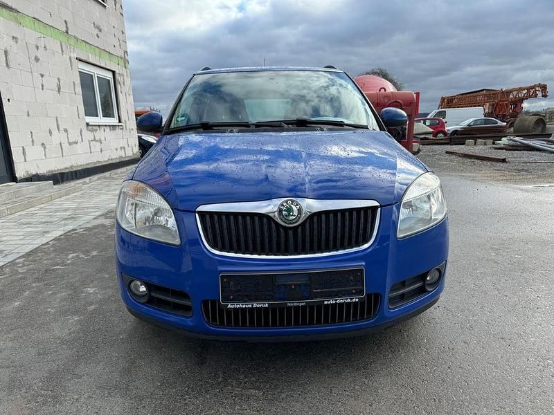 Gebraucht Skoda Fabia Ambiente 69 PS (50 kW) 2009 Blau Kleinwagen