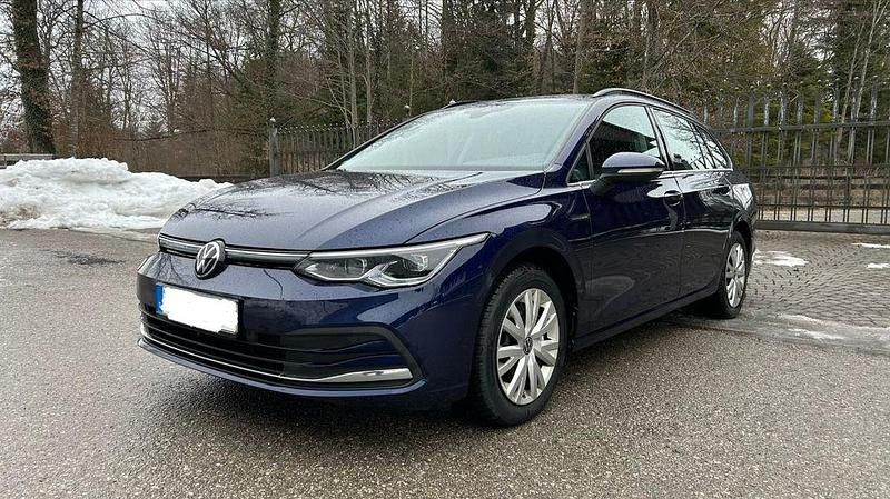 Gebraucht VW Golf VII Style 150 PS (110 kW) 2021 Blau Kleinwagen