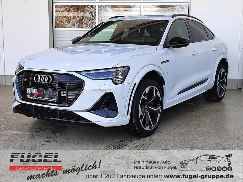 Gebraucht Audi e-tron Sportback Ambiente 369 kW (503 PS) 2021 Gletscherweiß metallic SUV