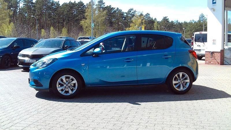 Gebraucht Opel Corsa Active 90 PS (66 kW) 2018 Blau Kleinwagen