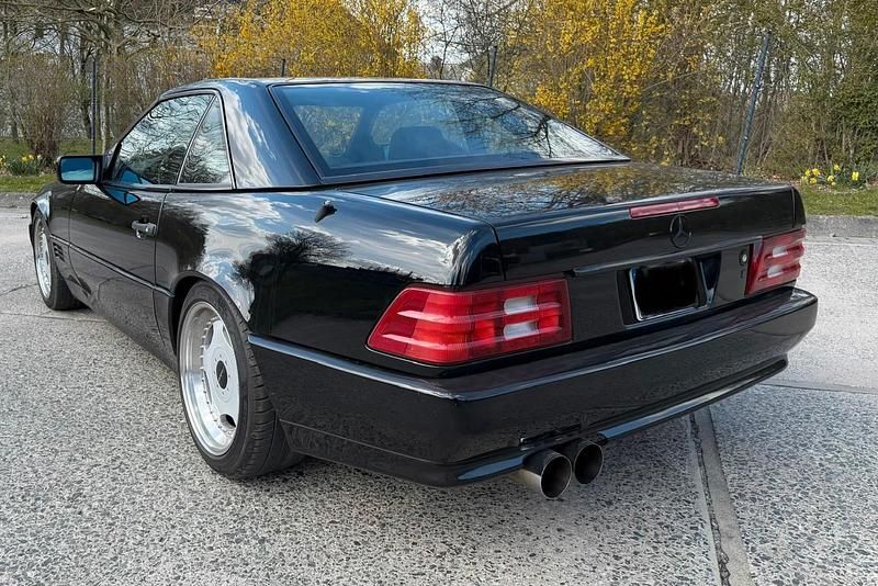 Gebraucht Mercedes SL500 320 PS (235 kW) 1992 Schwarz Cabrio