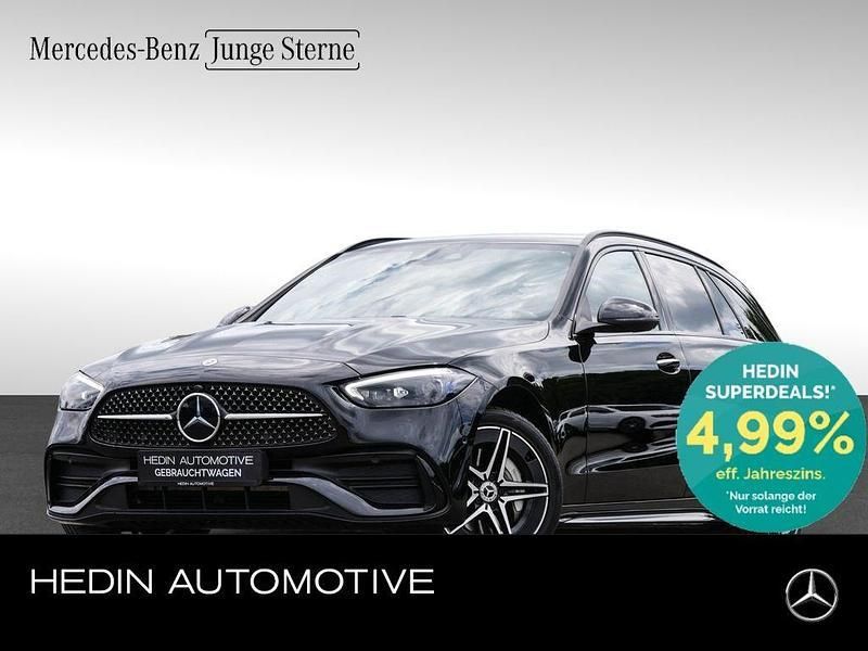 Schwarz Gebraucht 2022 Mercedes C300e AMG Kombi | 33.890 € (Fairer Preis) - Bild 1/4