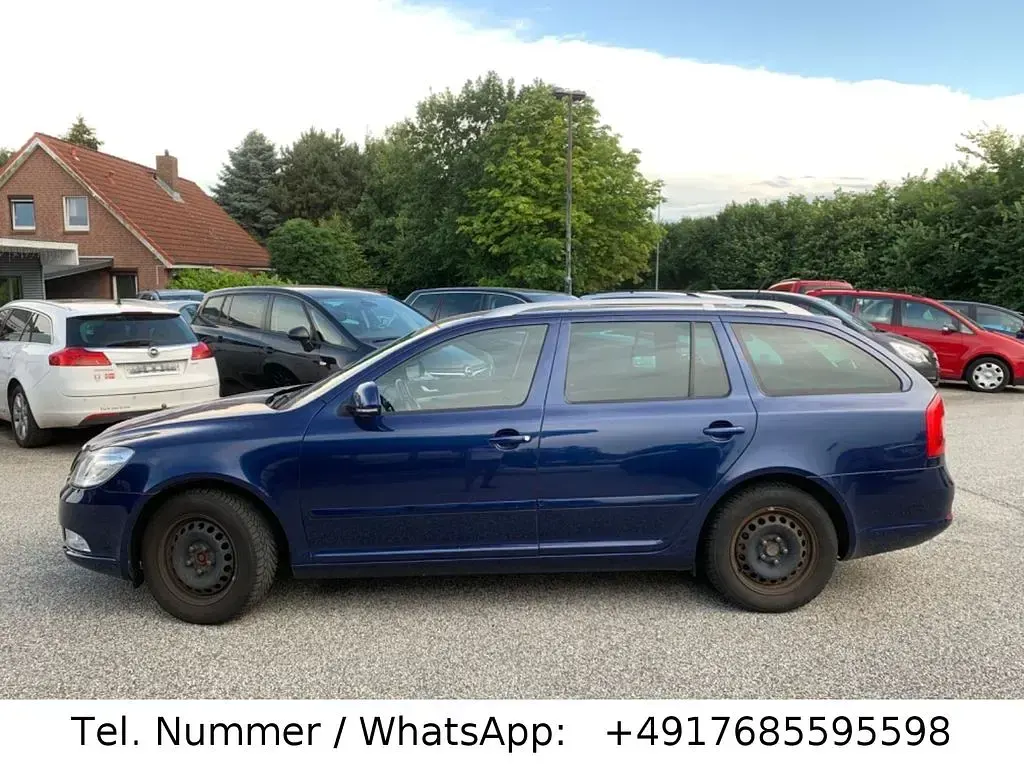Gebraucht Skoda Octavia Impuls Edition 105 PS (77 kW) 2011 Blau Kombi