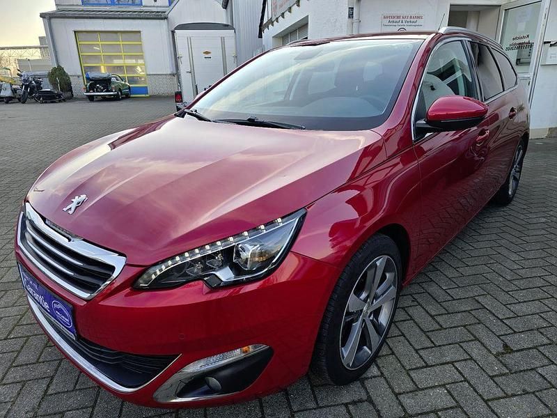 Gebraucht Peugeot 308 SW Allure 150 PS (110 kW) 2016 Rot Kombi