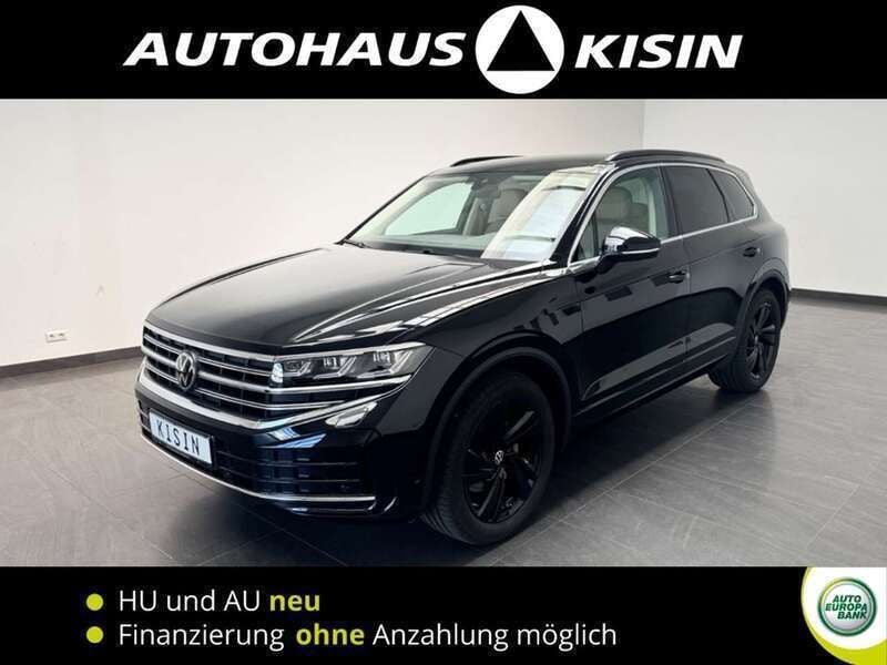 Black metallic Gebraucht 2023 VW Touareg Elegance SUV | 65.990 € (Superpreis) - Bild 1/4