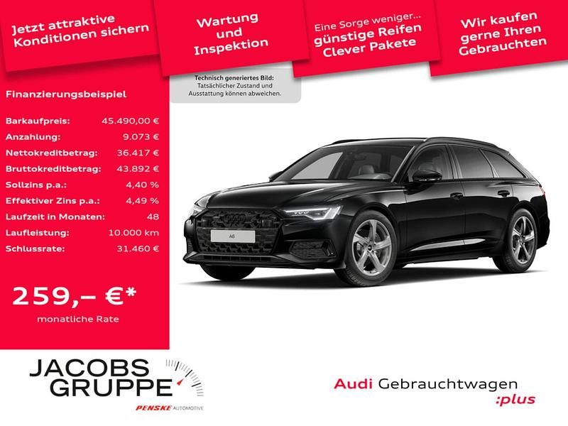 Second-hand Audi A6 Advanced Plus 245 CP (180 kW) 2025 Negru Break