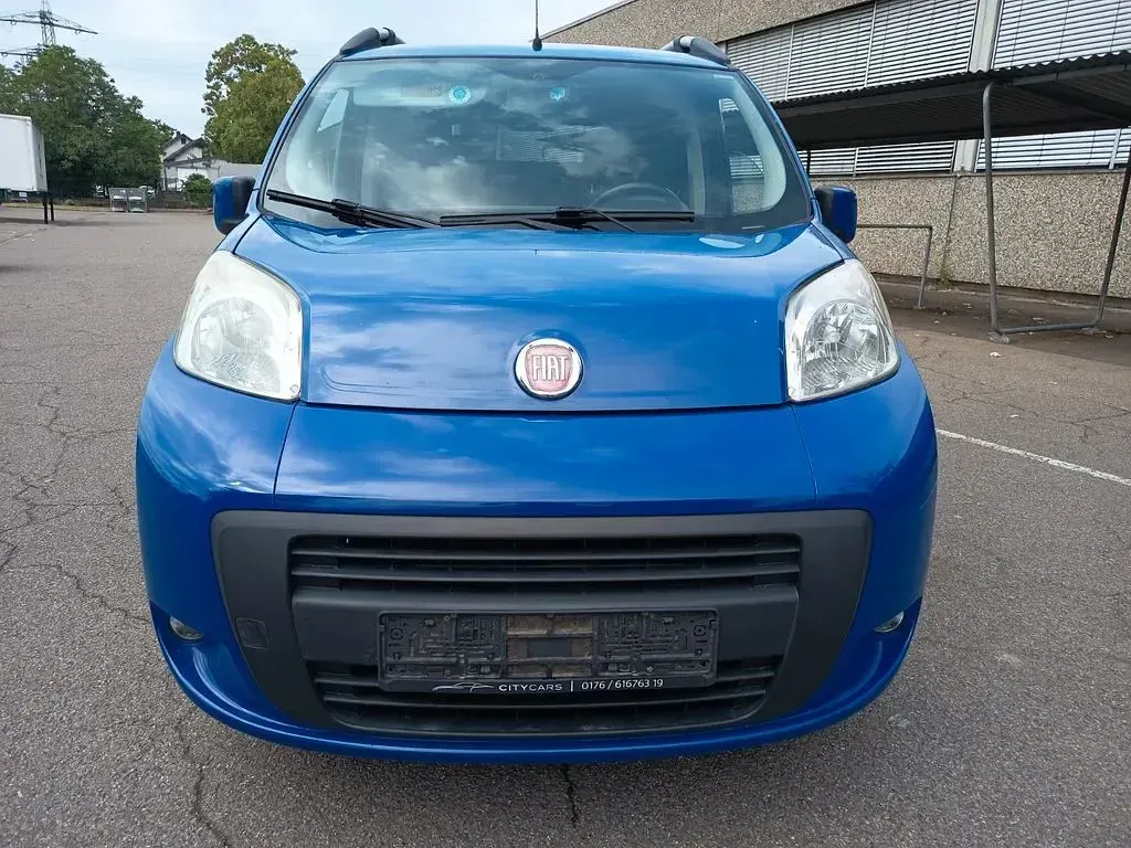 Gebraucht Fiat Qubo Dynamic 75 PS (55 kW) 2009 Blau Van / Kleinbus