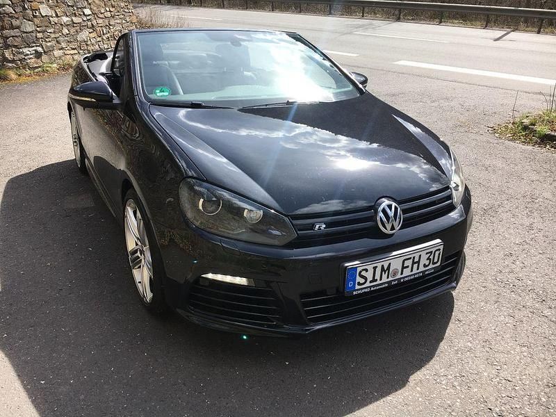 Gebraucht VW Golf Cabriolet R 265 PS (194 kW) 2013 Schwarz Cabrio