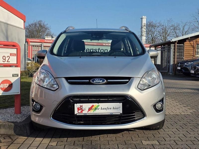 Gebraucht Ford Grand C-Max Titanium 101 PS (74 kW) 2014 Silber Van / Kleinbus