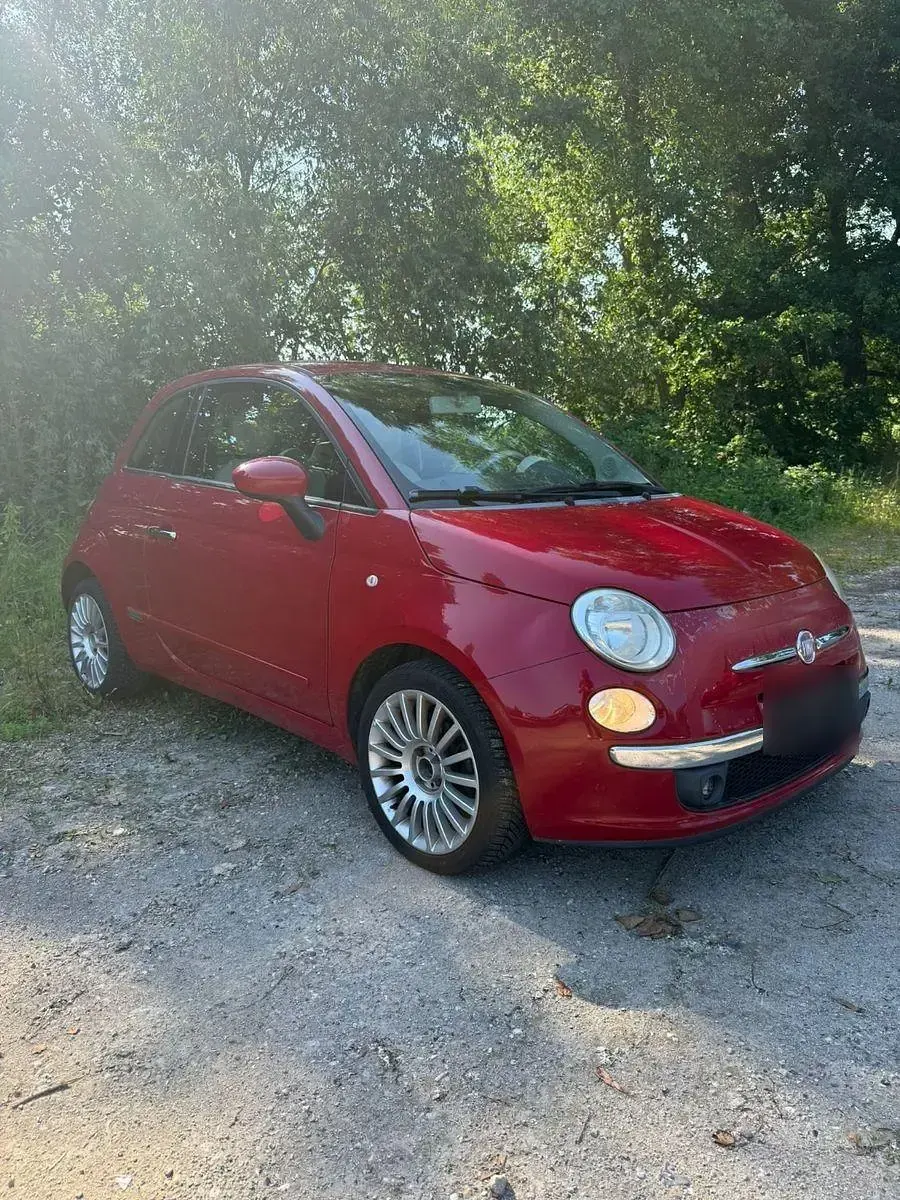 Gebraucht Fiat 500 Lounge 69 PS (50 kW) 2009 Rot Cabrio