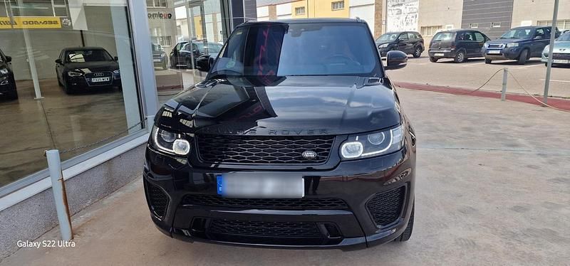 Schwarz Gebraucht 2017 Land Rover Range Rover Sport SVR SUV | 51.800 € (Etwas zu teuer) - Bild 1/4
