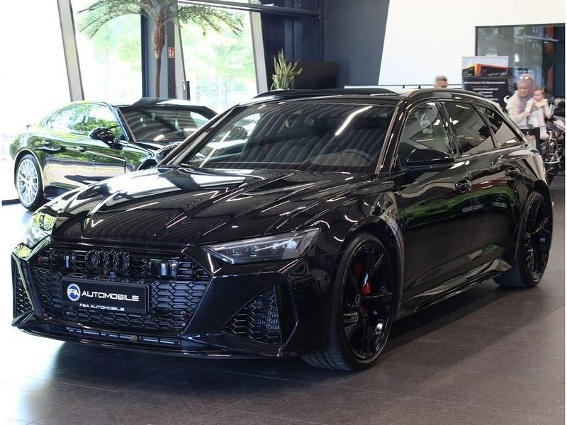 Schwarz Gebraucht 2023 Audi RS6 Comfort Kombi | 99.980 € - Bild 1/4