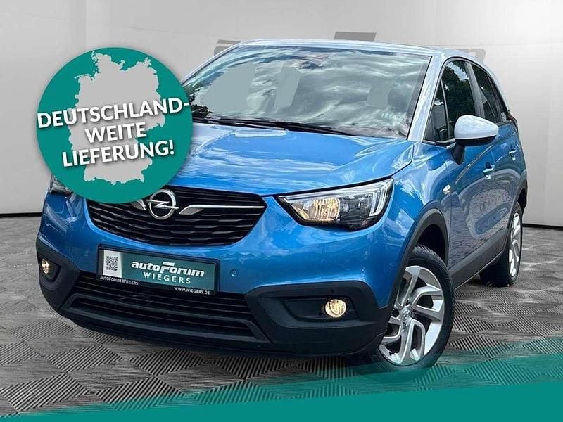 Blau Gebraucht 2019 Opel Crossland X Edition SUV | 10.881 € (Guter Preis) - Bild 1/4