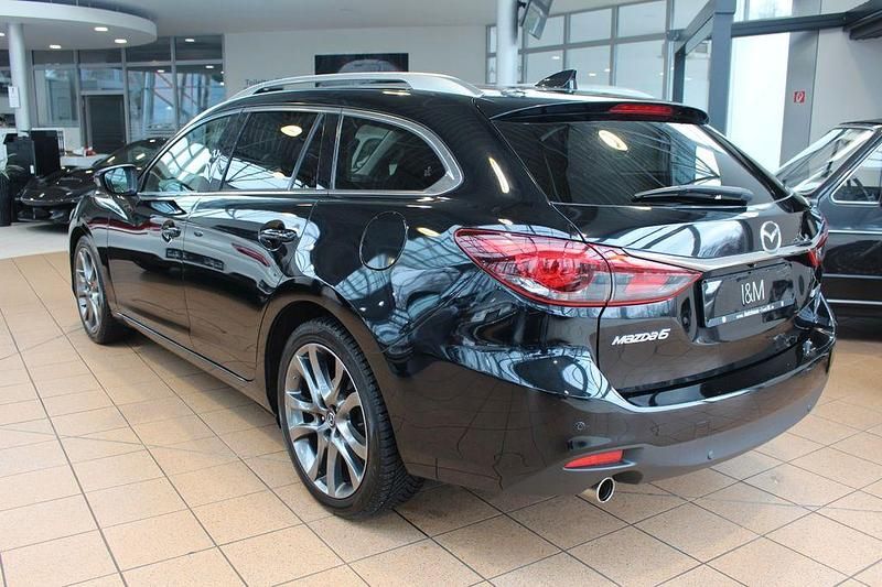 Gebraucht Mazda 6 Sports-Line 175 PS (128 kW) 2017 Schwarz Kombi
