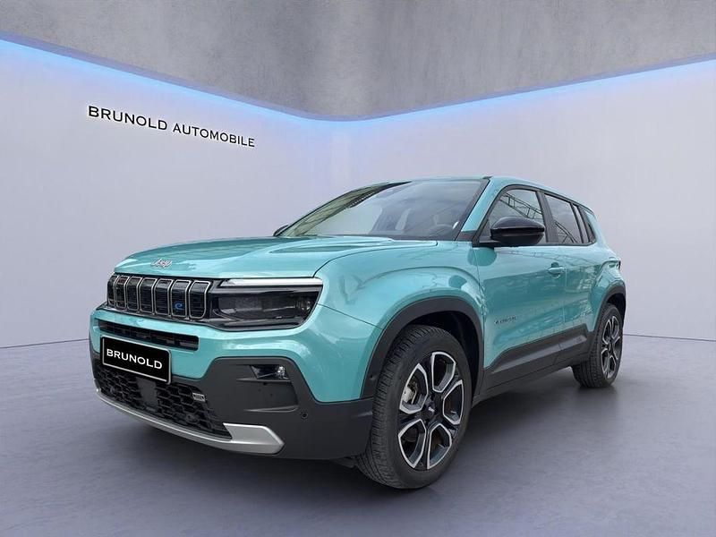 Blau Gebraucht 2023 Jeep Avenger EV Summit SUV | 21.900 € (Superpreis) - Bild 1/4