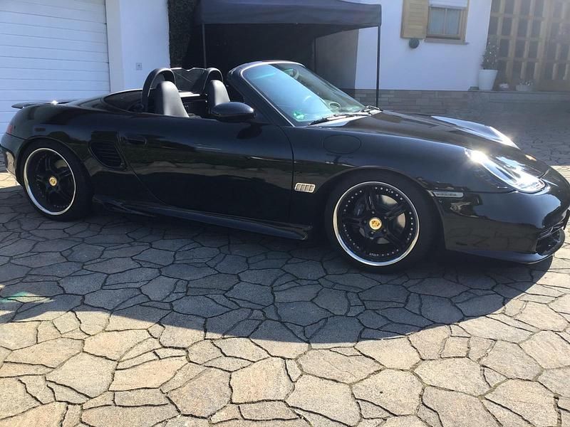 Brugt Porsche Boxster 204 HK (150 kW) 1998 Sort Cabriolet
