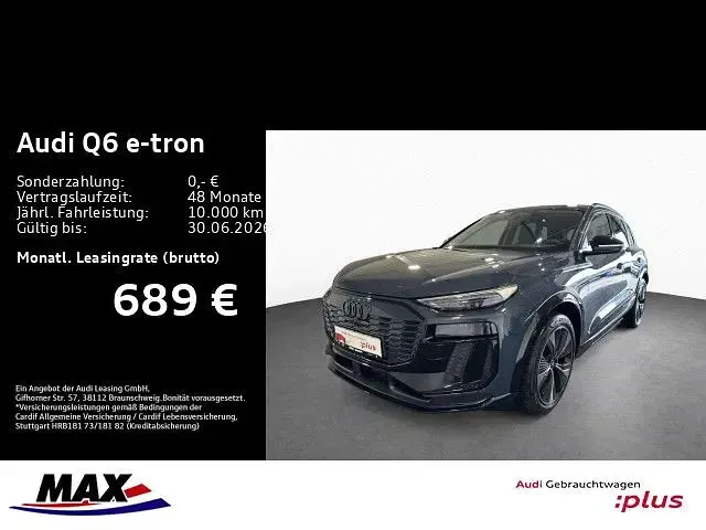 Używany Audi Q6 e-tron Ambiente 284 kW (387 KM) 2025 Niebieski SUV