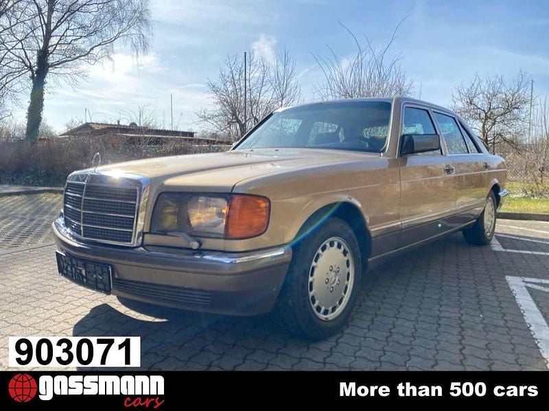 Champagner Gebraucht 1986 Mercedes 420 Limousine | 32.900 € - Bild 1/4