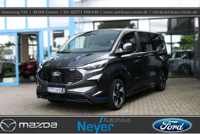 Magnetic gray Neu 2025 Ford Tourneo Custom Sport Van / Kleinbus | 59.490 € (Teuer) - Bild 1/4