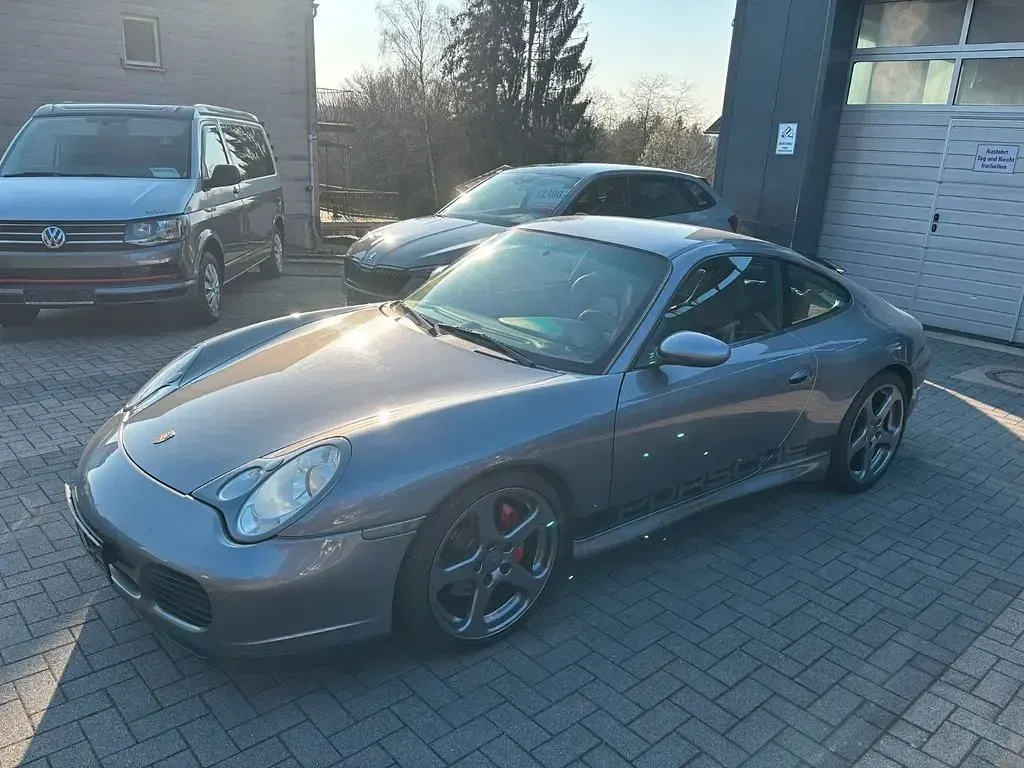 Usata Porsche 996 320 CV (235 kW) 2003 Grigio Coupé