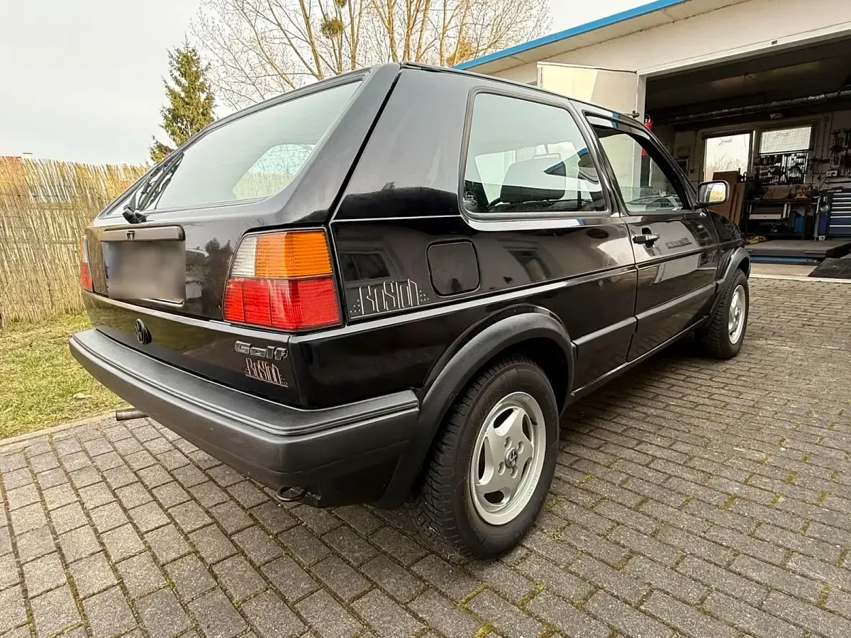 Gebraucht VW Golf II 1989 Schwarz Kleinwagen