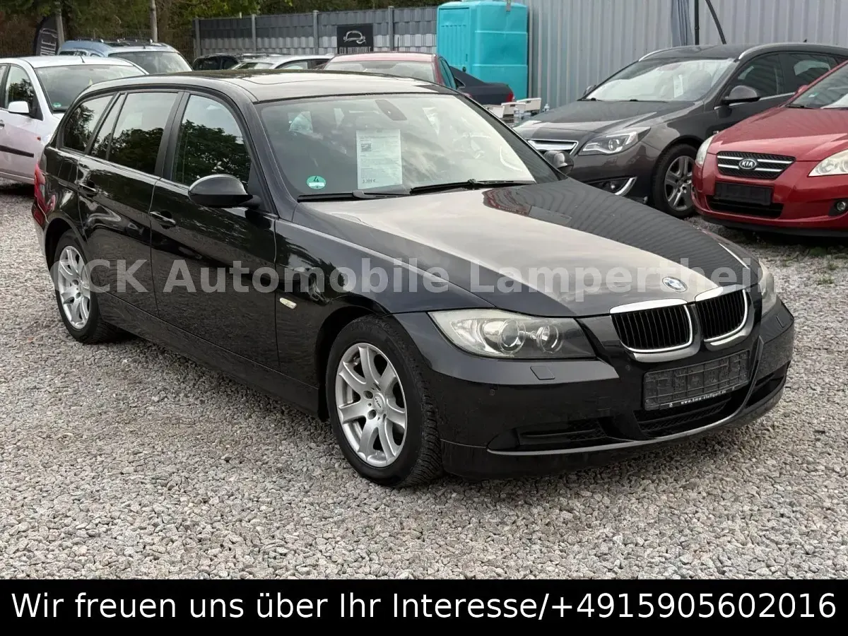 Gebraucht BMW 320 Sport Line 163 PS (119 kW) 2006 Schwarz Kombi