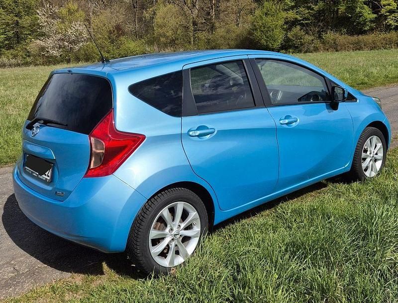 Gebraucht Nissan Note 360º 80 PS (58 kW) 2014 Blau Kleinwagen