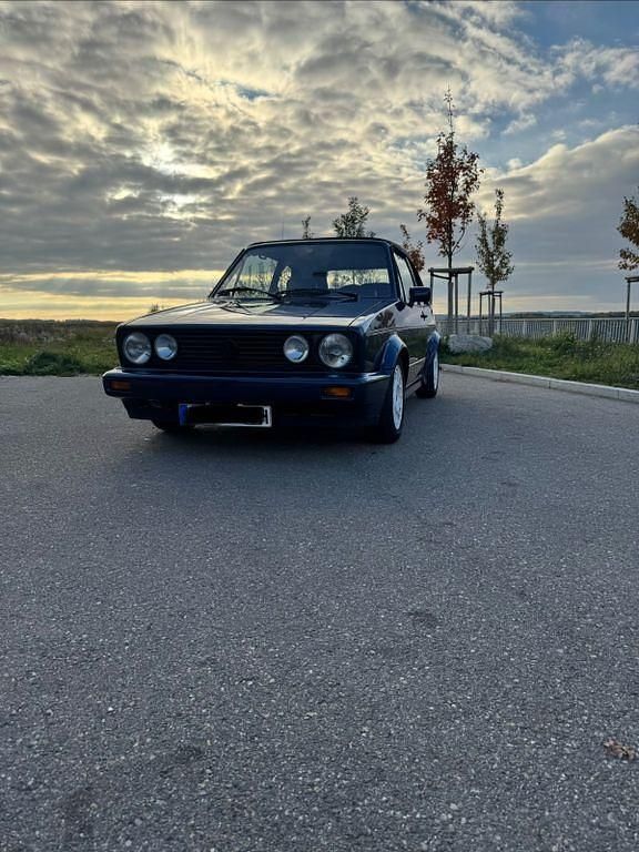 Gebraucht VW Golf Cabriolet 98 PS (72 kW) 1991 Blau Cabrio