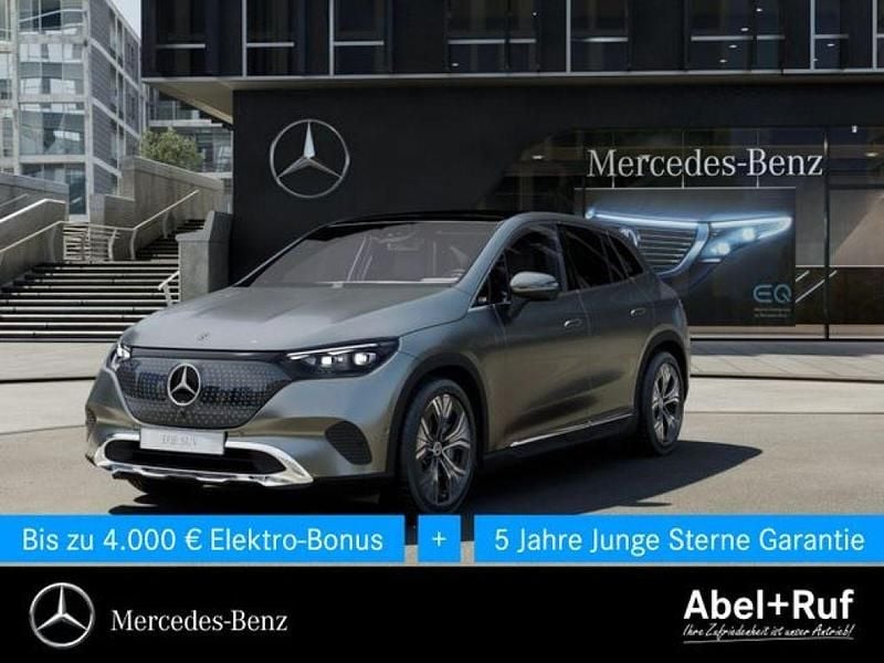 Lack selenitgrau (metallic) Gebraucht 2024 Mercedes EQE350 SUV | 61.749 € (Superpreis) - Bild 1/4