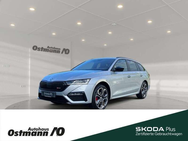 Brilliantsilber metallic Gebraucht 2024 Skoda Octavia RS Kombi | 42.750 € (Fairer Preis) - Bild 1/4