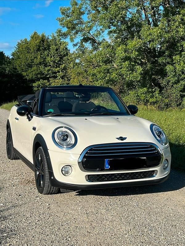 Weiß Gebraucht 2017 Mini Cooper Cabriolet Cabrio | 17.999 € (Etwas zu teuer) - Bild 1/4