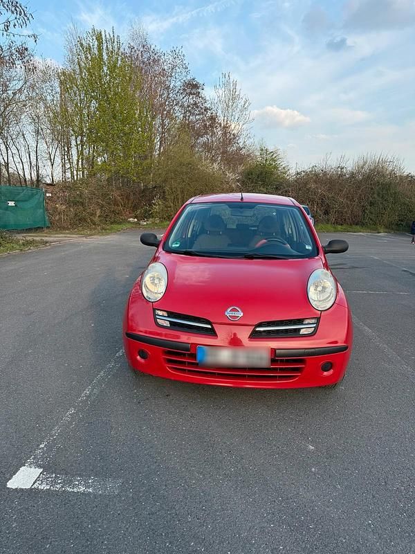 Gebraucht Nissan Micra 65 PS (47 kW) 2007 Rot Kleinwagen